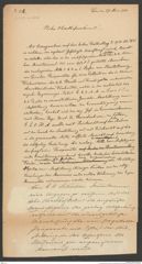 k.k. naturhistorisches Hofmuseum, Intendanzakten 1885-1896 (Hauer), Aktenzahl Z.212.b/1888, Seite 1